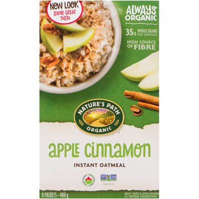 Nature's Path Gruau Pomme Et Cannelle Bio 400g Nature's Path Gruau Pomme Et Cannelle Bio 400g