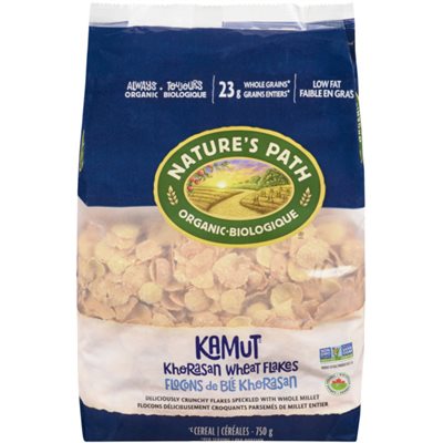 Nature's Path Flocon Kamut Krisp Ecopac Bio 750g Nature's Path Flocon Kamut Krisp Ecopac Bio 750g