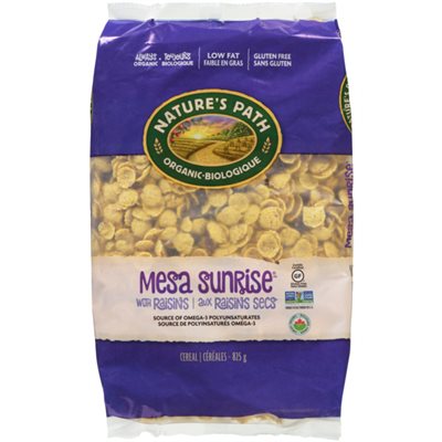 Nature's Path Céréales Mesa Sunrise Raisin Ecopac Sans Gluten Bio 825g Nature's Path Céréales Mesa Sunrise Raisin Ecopac Sans Gluten Bio 825g