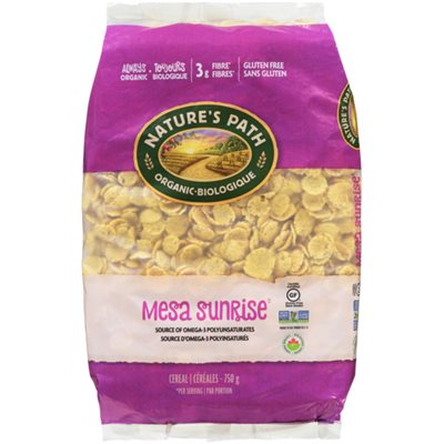 Nature's Path Céréales Mesa Sunrise Mais Lin Amaranthe Ecopac Sg Bio 750g Nature's Path Céréales Mesa Sunrise Mais Lin Amaranthe Ecopac Sg Bio 750g