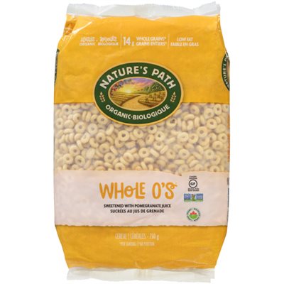 Nature's Path Céréales Whole O'S Bio Sans Gluten 750g Nature's Path Céréales Whole O'S Bio Sans Gluten 750g