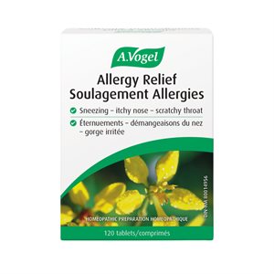 A.Vogel Soulagement allergies comprimés 120tab