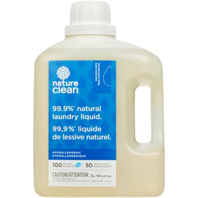 Nature Clean Liquide de Lessive Non Parfumé 50 Brassées Standard 3 L Nature Clean Liquide de Lessive Non Parfumé 50 Brassées Standard 3 L