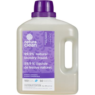 Nature Clean Liquide de Lessive Champs de Lavande 50 Brassées Standard 3 L Nature Clean Liquide de Lessive Champs de Lavande 50 Brassées Standard 3 L