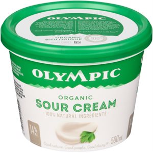 Olympic Sour Cream Organic 14% M.F. 500 ml