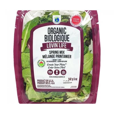Lovin Life Mélange printanier bio 5 oz Lovin Life Mélange printanier bio 5 oz