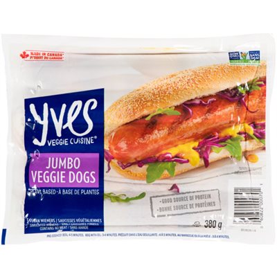 Yves Saucisse. Jumbo Dogs Veggie Yves Saucisse. Jumbo Dogs Veggie