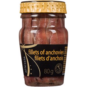 Allessia Fillets of Anchovies 80 g 
