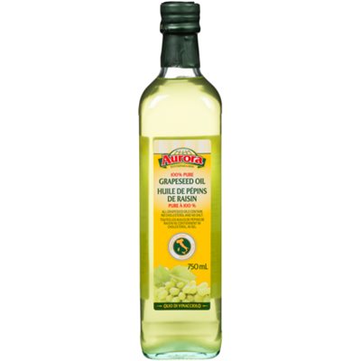 Aurora 100% Pure Grapeseed Oil 750 ml 