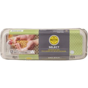 Nutri Select Calibre Gros Blancs 12 Oeufs