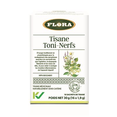 Flora Toni-nerves herbal tea 16 sachets