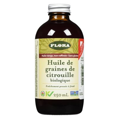 FLORA HUILE GRAINES CITROUILLE BIO 250ML FLORA HUILE GRAINES CITROUILLE BIO 250ML
