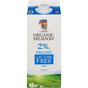 Organic Meadow Organic Lactose Free Milk 2% M.F. 2 L