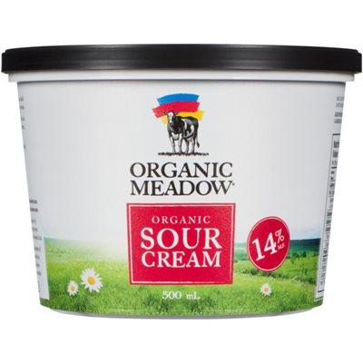 Organic Meadow Créme Sure Biologique 14% M.G. 500 ml Organic Meadow Créme Sure Biologique 14% M.G. 500 ml