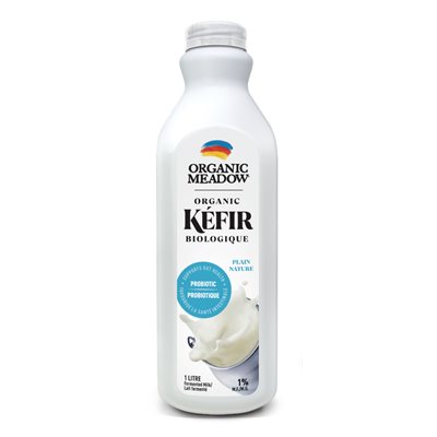 Organic Meadow Kéfir Biologique Nature 1% M.G. 1 L