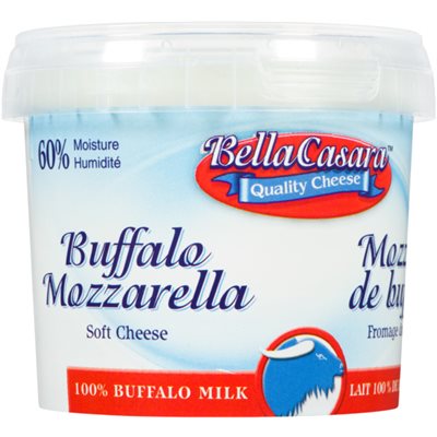 Bella Casara Fromage Doux à Pâte Molle Mozzarella de Bufflonne 20% M.G. 125 g Bella Casara Fromage Doux à Pâte Molle Mozzarella de Bufflonne 20% M.G. 125 g