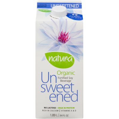 Natura Boisson Soya Non Sucre bio 1.89L Natura Boisson Soya Non Sucre bio 1.89L