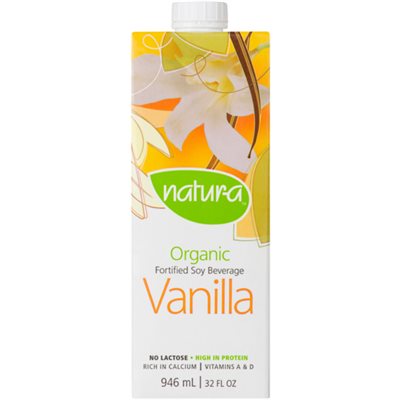Natura Boisson Soya Vanille Enrichie Bio Natura Boisson Soya Vanille Enrichie Bio