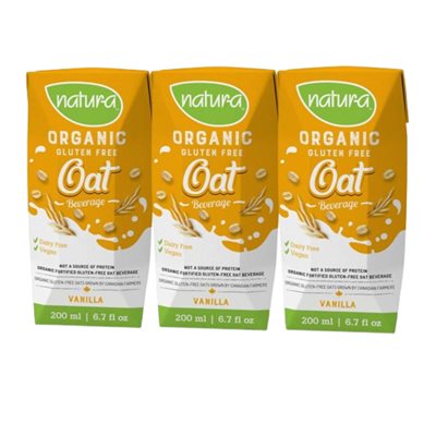 Natura Breuvage avoine vanille bio non sucré Natura Breuvage avoine vanille bio non sucré