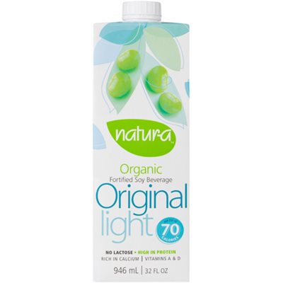 Natura Boisson Soya Original Leger Enrichie Bio Natura Boisson Soya Original Leger Enrichie Bio