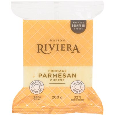 Maison Riviera Fromage Parmesan Bloc 200g Maison Riviera Fromage Parmesan Bloc 200g