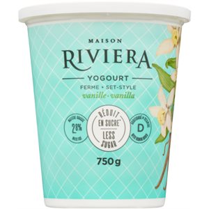 Maison Riviera Yogourt Ferme Vanille 750g