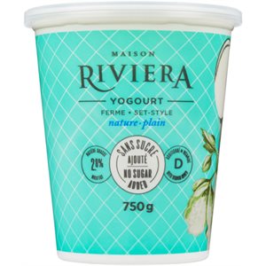 Maison Riviera Yogourt Ferme Nature 750g