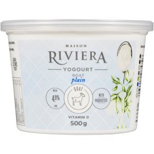 Maison Riviera Yogourt De Chevre Nature 500g