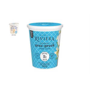 Maison Riviera Yogourt Grec Vanille Rs 2% Mg 750g