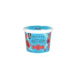 Maison Riviera Vegan Yogourt Style grec aux fraises et aux framboises 500g