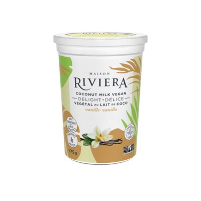 Riviera Delice Vegetal au Lait de Coco Vanille 975G Riviera Delice Vegetal au Lait de Coco Vanille 975G