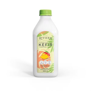 RIVIERA KEFIR PROBIOTIQUES VEGETAL AU LAIT DE COCO MANGUE 946 ML