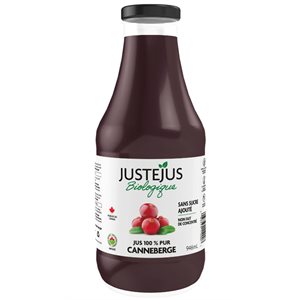 Just Juice Organic Cranberry Juice 946ml