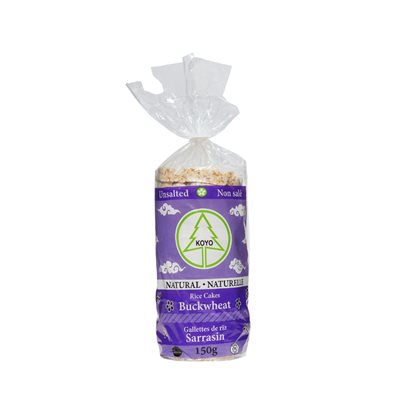 GALETTE DE RIZ SARRASIN NON-SALEES 150GR GALETTE DE RIZ SARRASIN NON-SALEES 150GR