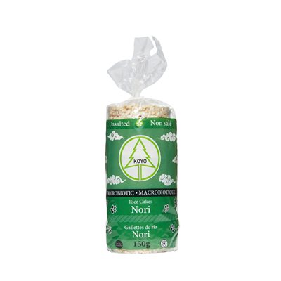 GALETTEDE RIZ MACROBIOTIQUE NORI 150GR GALETTEDE RIZ MACROBIOTIQUE NORI 150GR