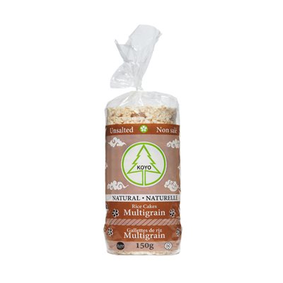 GALETTE DE RIZ MULIGRAIN NON-SALEES 150GR GALETTE DE RIZ MULIGRAIN NON-SALEES 150GR