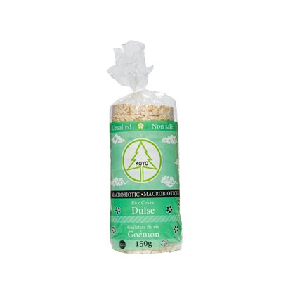 GALETTE DE RIZ MACROBIOTIQUE GOEMON 150GR GALETTE DE RIZ MACROBIOTIQUE GOEMON 150GR