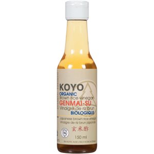 KOYO Vinaigre de Riz Brun Japonais Genmai Su Biologique 150 ml
