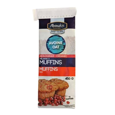 Abenakis Mélange Muffin Avoine Son Bio Abenakis Mélange Muffin Avoine Son Bio