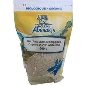 Abenakis Organic White Jasmine Rice 500g