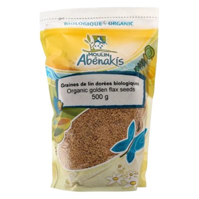 Abenakis Graines De Lin Dore Bio Abenakis Graines De Lin Dore Bio