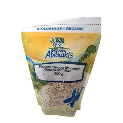 Abenakis Flocons D'Avoine Bio Abenakis Flocons D'Avoine Bio