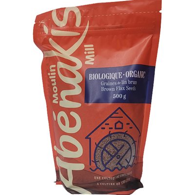 Abenakis Graines De Lin Brun Bio Abenakis Graines De Lin Brun Bio