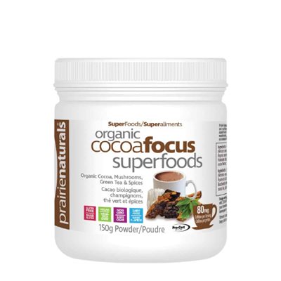 Prairie Naturals CocoaFocus SuperFoods biologique Prairie Naturals CocoaFocus SuperFoods biologique