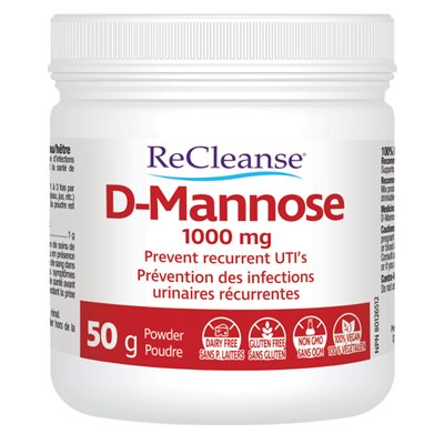 prairie Naturals D-MANNOSE 50g prairie Naturals D-MANNOSE 50g