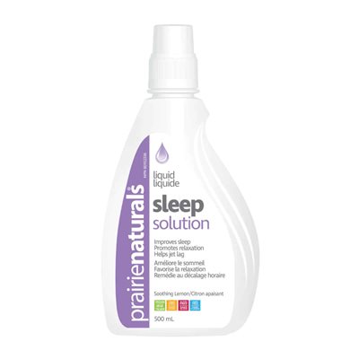 Prairie Naturals Solution Sommeil-citron apaisant 500ml