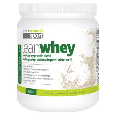 Prairie Naturals Lean Whey non aromatisé, non sucré - mélange de protéines de petit-lait concentrées - poudre Prairie Naturals Lean Whey non aromatisé, non sucré - mélange de protéines de petit-lait concentrées - poudre
