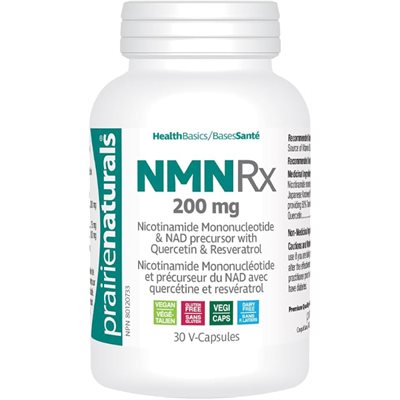 prairie Naturals NMN RX 200 mg 30caps prairie Naturals NMN RX 200 mg 30caps