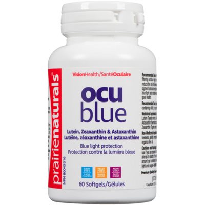 Ocu-Blue protection contre la lumiére bleue - gélules Ocu-Blue protection contre la lumiére bleue - gélules