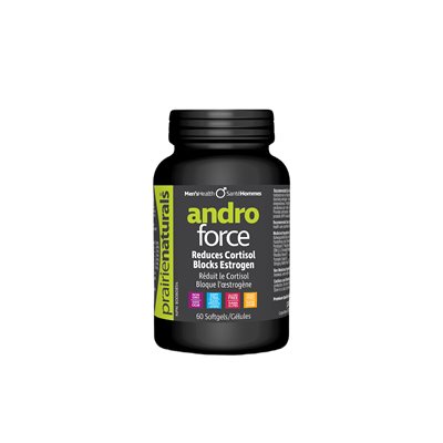Andro-Force réduit le cortisol et bloque l'Å“strogéne - 60 gélules Andro-Force réduit le cortisol et bloque l'Å“strogéne - 60 gélules